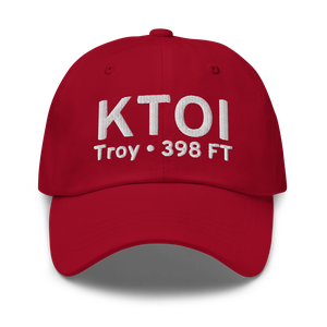 Troy Municipal Airport at N Kenneth Campbell Field (KTOI) ICAO Hat