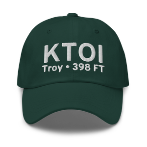 Troy Municipal Airport at N Kenneth Campbell Field (KTOI) ICAO Hat