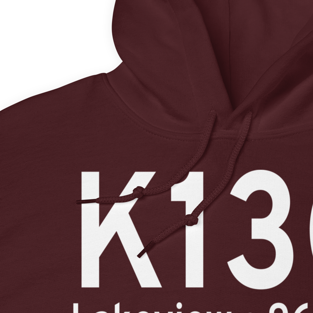 Lakeview-Airport-Griffith Field (K13C) ICAO Hoodie Sweatshirt 