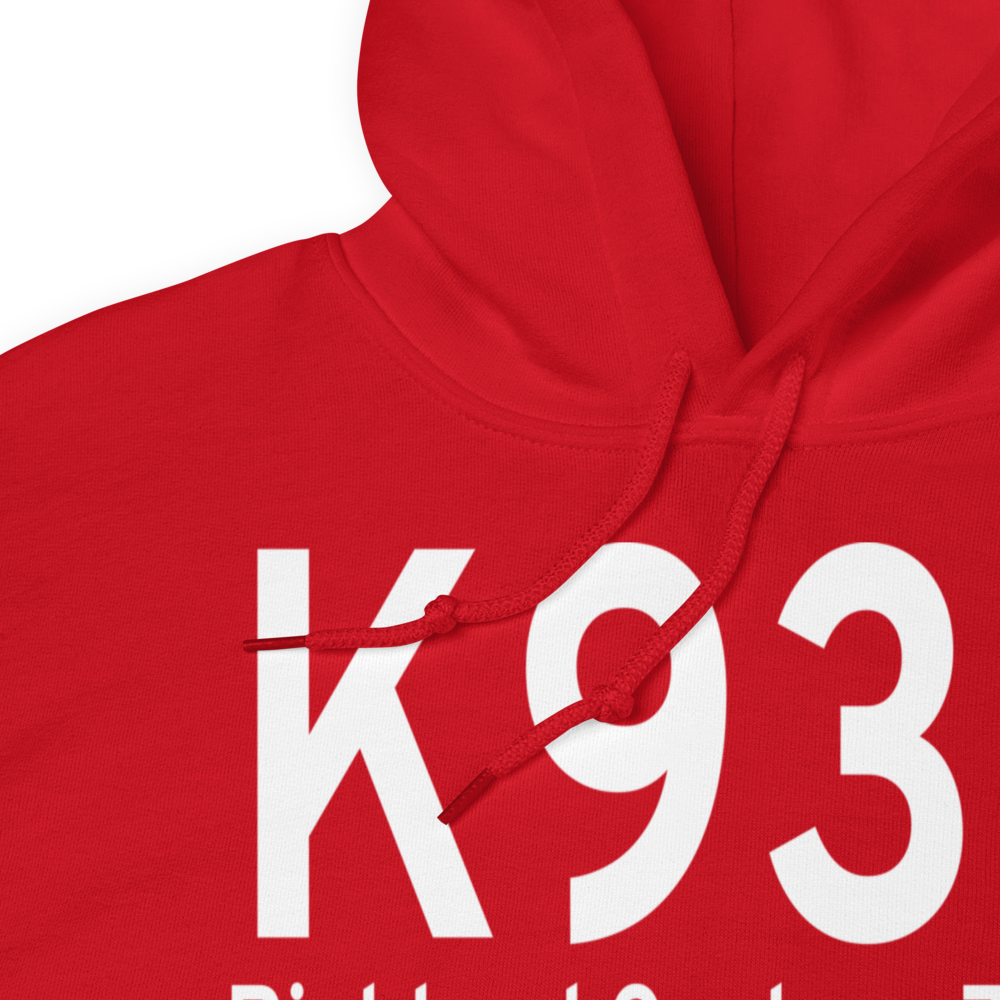 Richland Airport (K93C) ICAO Hoodie Sweatshirt 