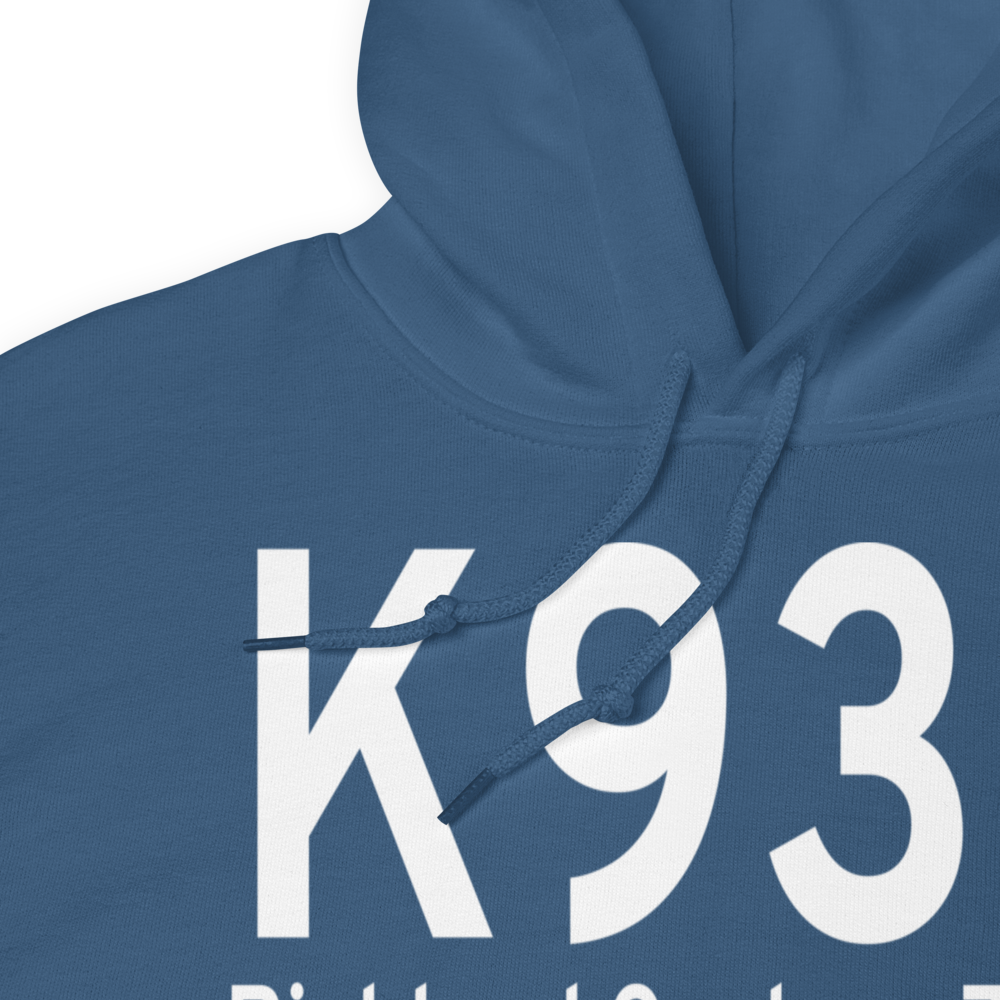 Richland Airport (K93C) ICAO Hoodie Sweatshirt 