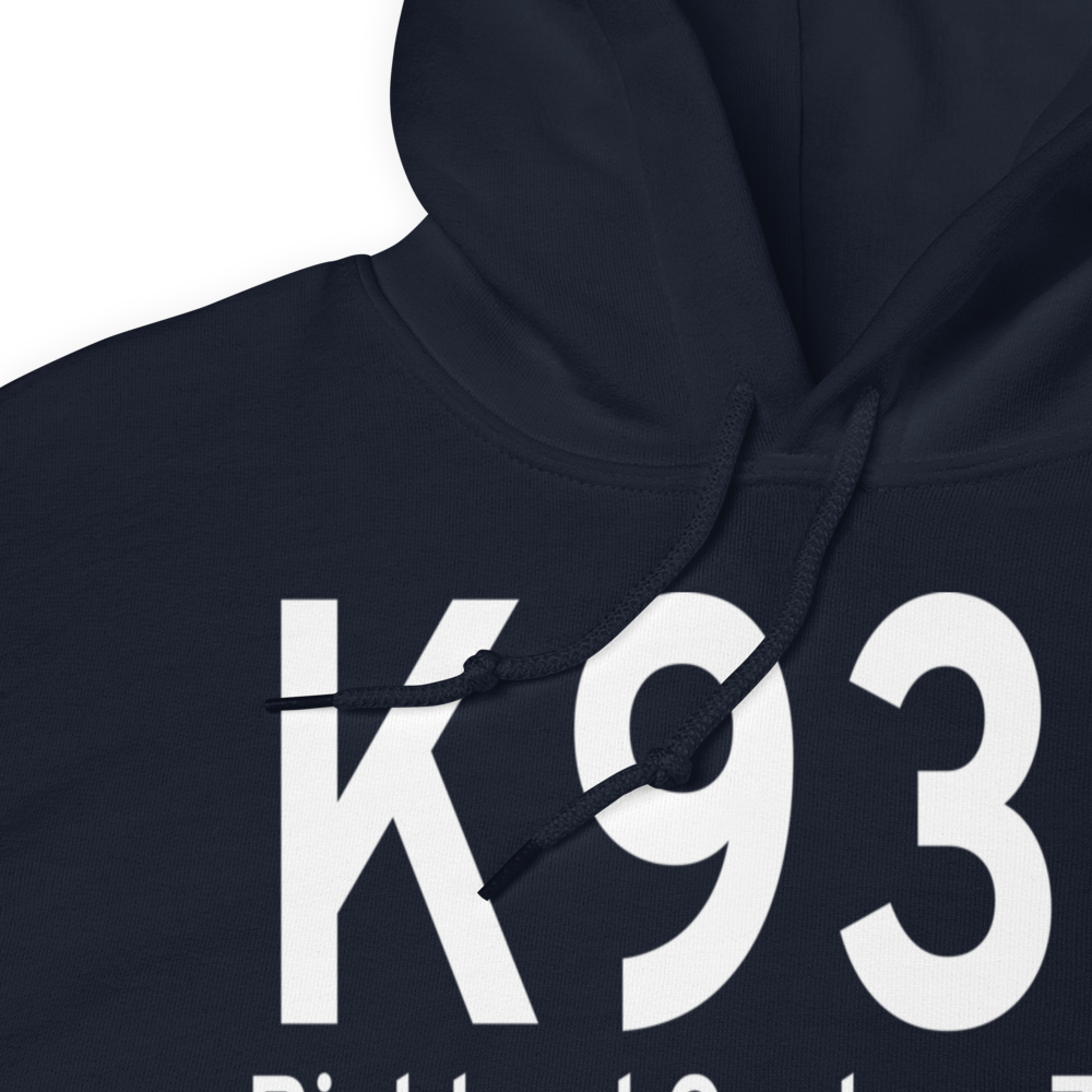 Richland Airport (K93C) ICAO Hoodie Sweatshirt 