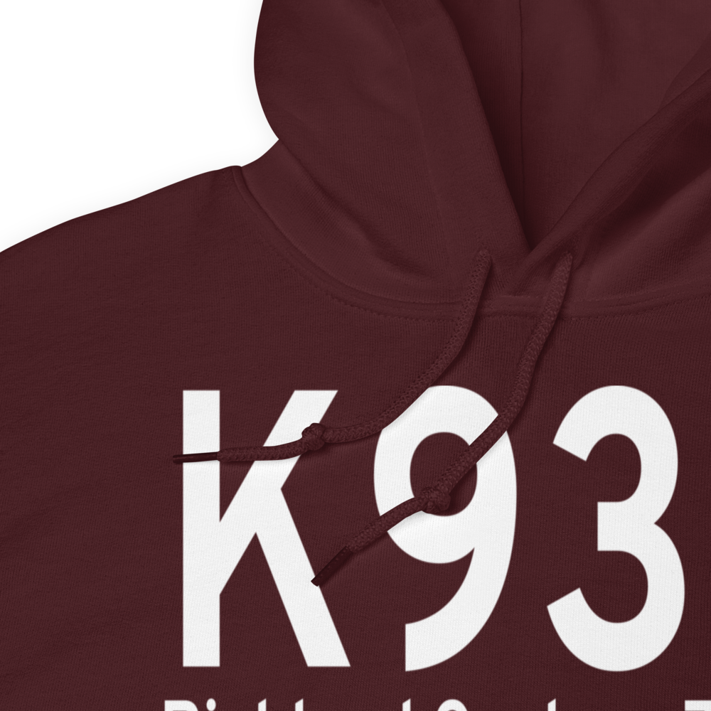 Richland Airport (K93C) ICAO Hoodie Sweatshirt 