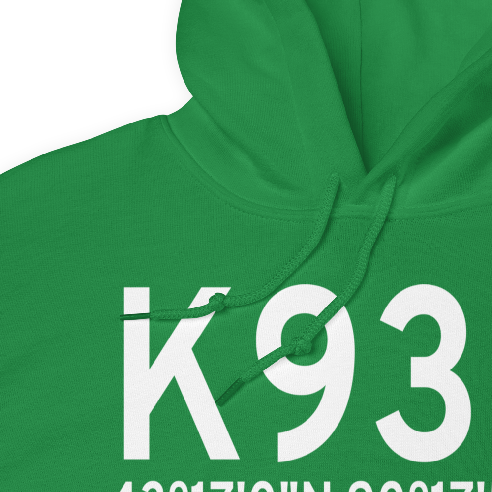 Richland Airport (K93C) ICAO Hoodie Sweatshirt 