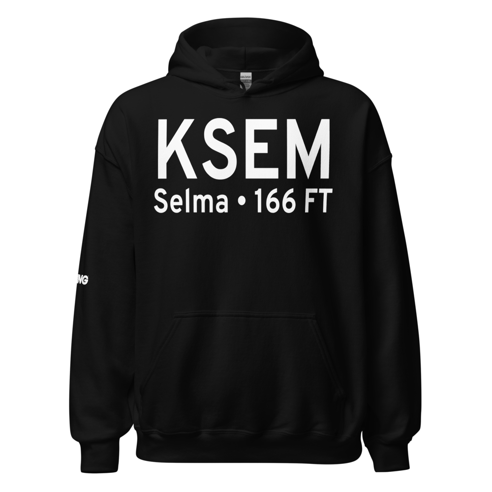 Craig Field (KSEM) ICAO Hoodie Sweatshirt 