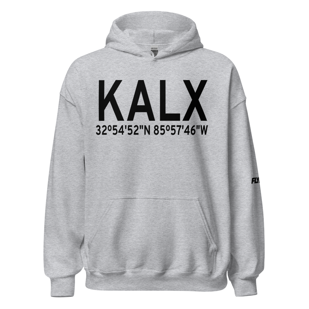Thomas C Russell Field (KALX) ICAO Hoodie Sweatshirt 