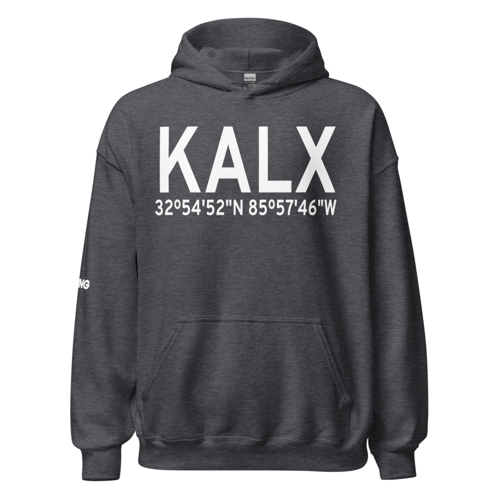 Thomas C Russell Field (KALX) ICAO Hoodie Sweatshirt 