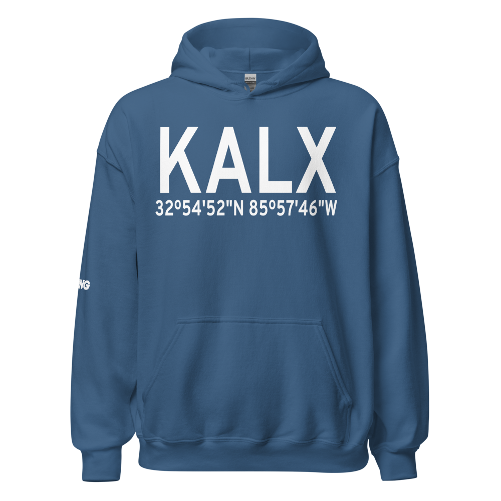 Thomas C Russell Field (KALX) ICAO Hoodie Sweatshirt 