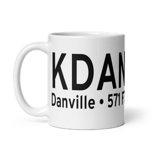 Danville Regional Airport (KDAN) ICAO Mug