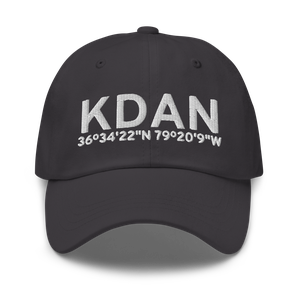 Danville Regional Airport (KDAN) ICAO Hat