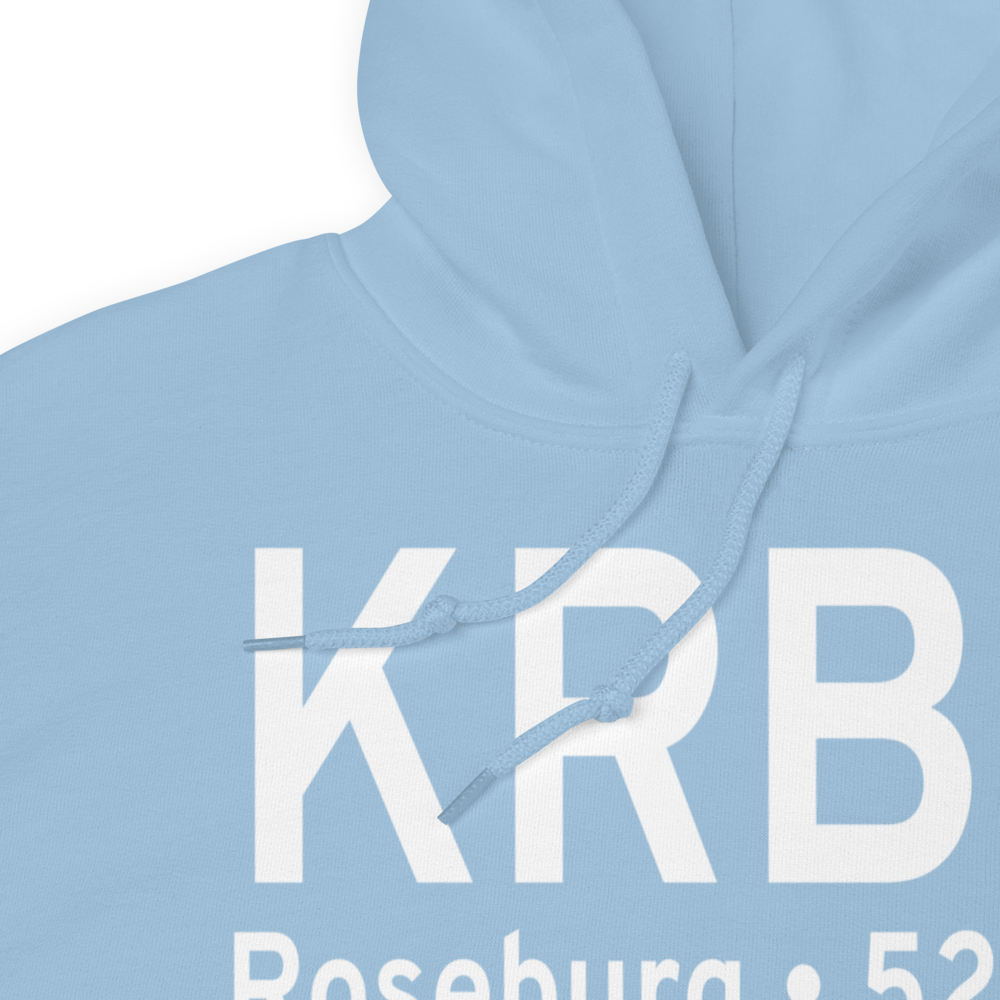 Roseburg Regional Airport (KRBG) ICAO Hoodie Sweatshirt 