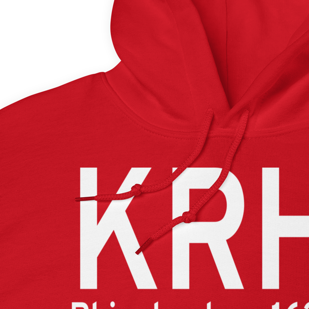 Rhinelander Oneida County Airport (KRHI) ICAO Hoodie Sweatshirt 