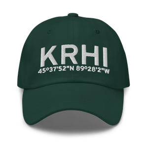 Rhinelander Oneida County Airport (KRHI) ICAO Hat