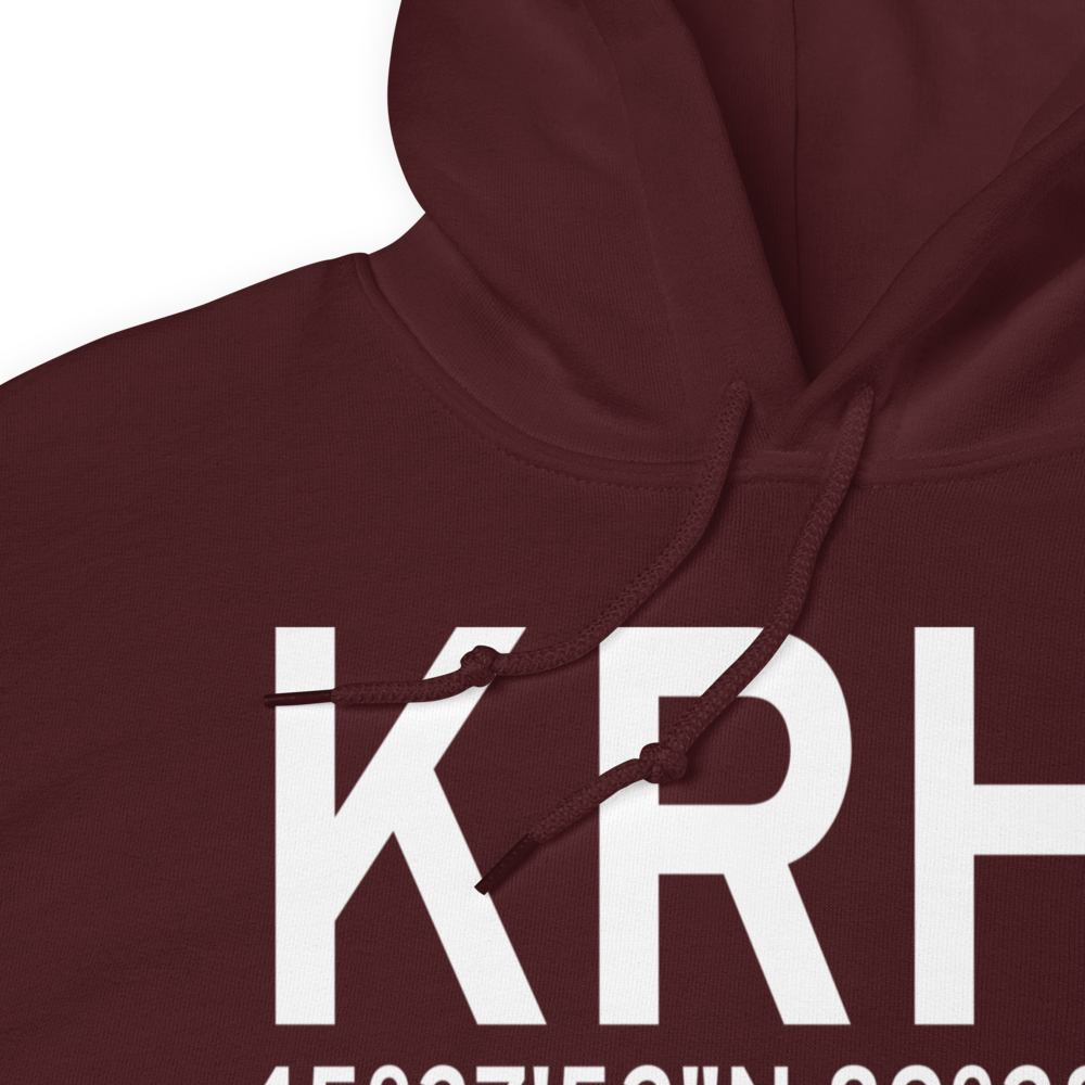 Rhinelander Oneida County Airport (KRHI) ICAO Hoodie Sweatshirt 