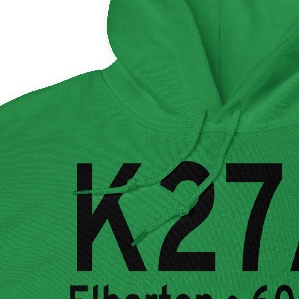 Elbert-County-Patz Field (K27A) ICAO Hoodie Sweatshirt 