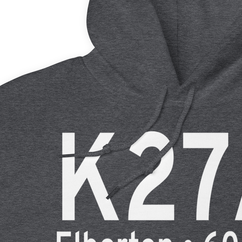 Elbert-County-Patz Field (K27A) ICAO Hoodie Sweatshirt 