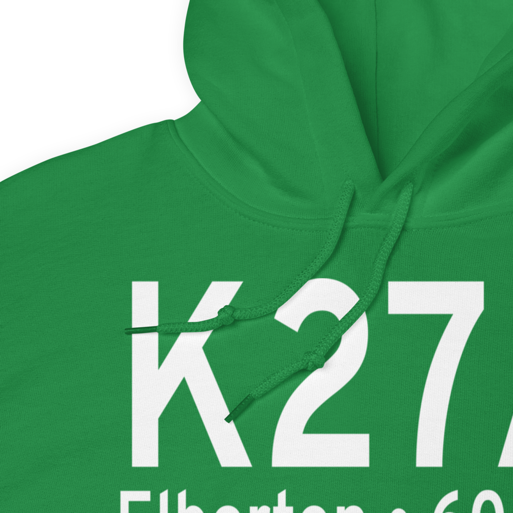 Elbert-County-Patz Field (K27A) ICAO Hoodie Sweatshirt 