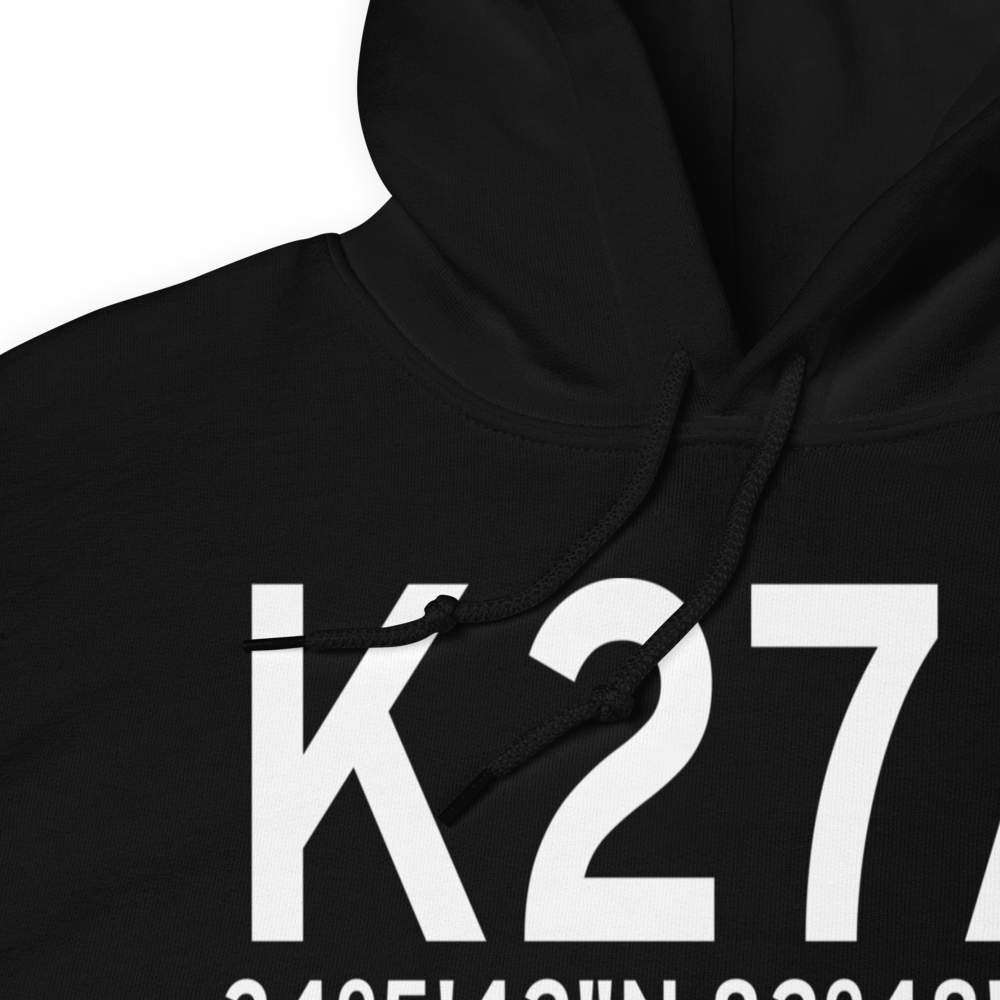 Elbert-County-Patz Field (K27A) ICAO Hoodie Sweatshirt 