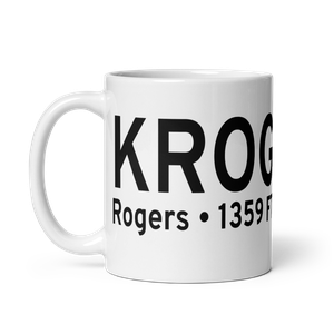 Rogers Municipal Airport-Carter Field (KROG) ICAO Mug