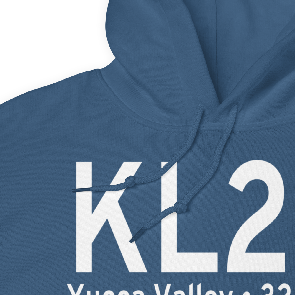 Yucca Valley Airport (KL22) ICAO Hoodie Sweatshirt 