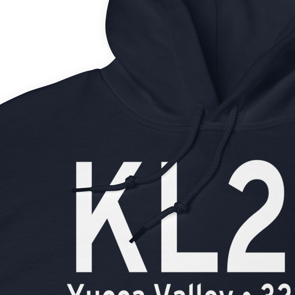 Yucca Valley Airport (KL22) ICAO Hoodie Sweatshirt 