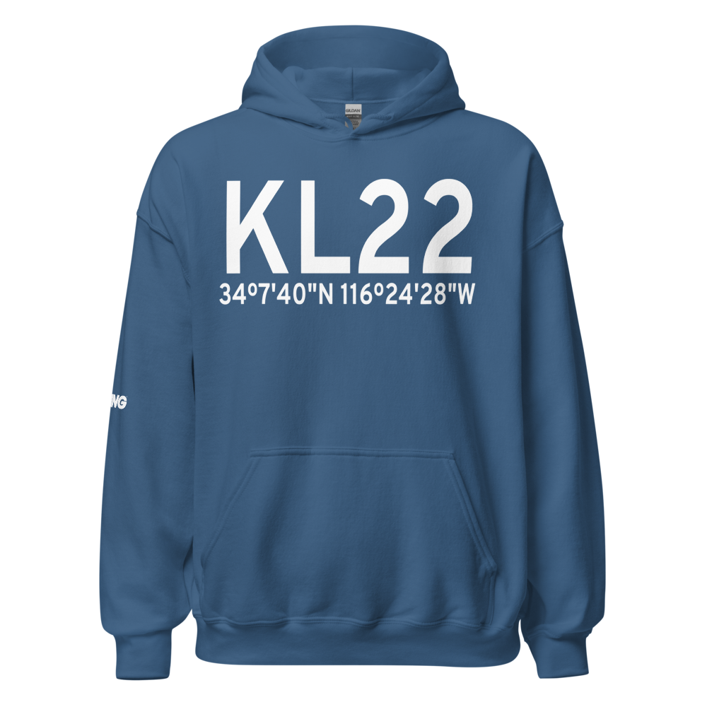 Yucca Valley Airport (KL22) ICAO Hoodie Sweatshirt 
