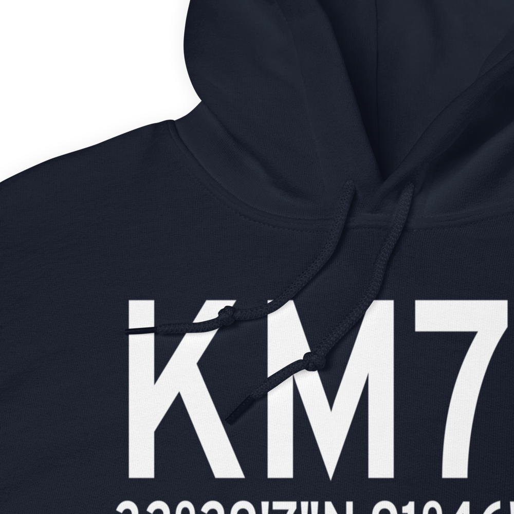 John H Hooks Jr Memorial Airport (KM79) ICAO Hoodie Sweatshirt 
