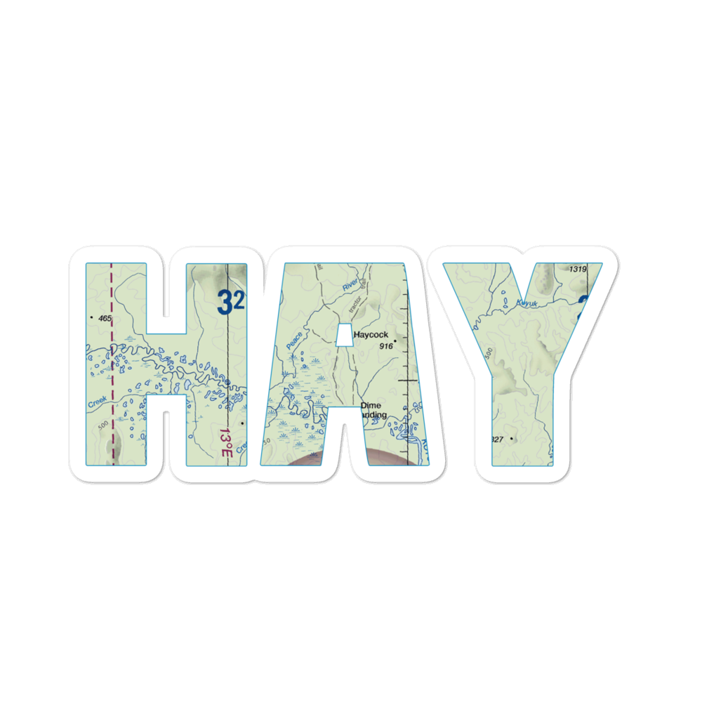 Haycock Airport (HAY) VFR Sectional Sticker 