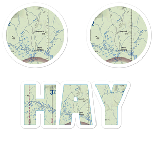Haycock Airport (HAY) VFR Sectional Sticker Pack