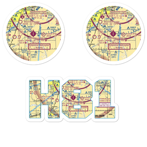 River Falls Airport (H81) VFR Sectional Sticker Pack