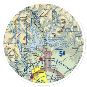 Bridge Bay Resort Seaplane Base (H77) VFR Sectional Sticker (30 mile)