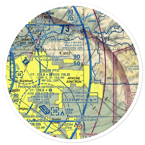 Lost Dutchman Heliport (H31) VFR Sectional Sticker (30 mile)