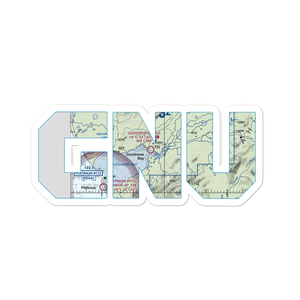 Goodnews Airport (GNU) VFR Sectional Sticker