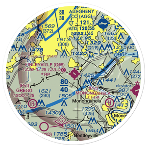 Finleyville Airpark (G05) VFR Sectional Sticker (20 mile)