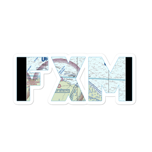 Flaxman Island Airstrip (FXM) VFR Sectional Sticker