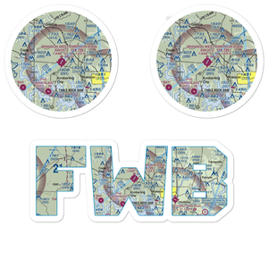Branson West Airport (FWB) VFR Sectional Sticker Pack