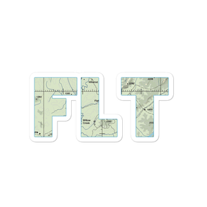 Flat Airport (FLT) VFR Sectional Sticker