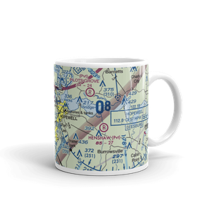 Fort Lee Army Airfield (FLE) VFR Sectional  Mug