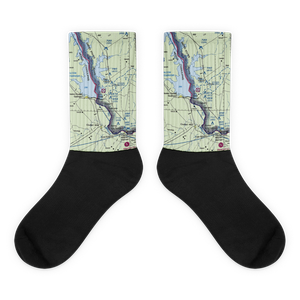 Falcon State Airport (FAL) VFR Sectional Socks