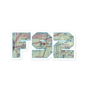 Kingfisher Airport (F92) VFR Sectional Sticker