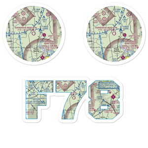 Horseshoe Bend Airport (F78) VFR Sectional Sticker Pack