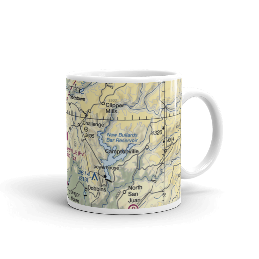 Brownsville Airport (F25) VFR Sectional  Mug 