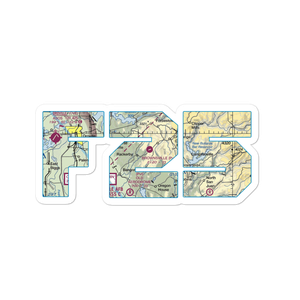 Brownsville Airport (F25) VFR Sectional Sticker