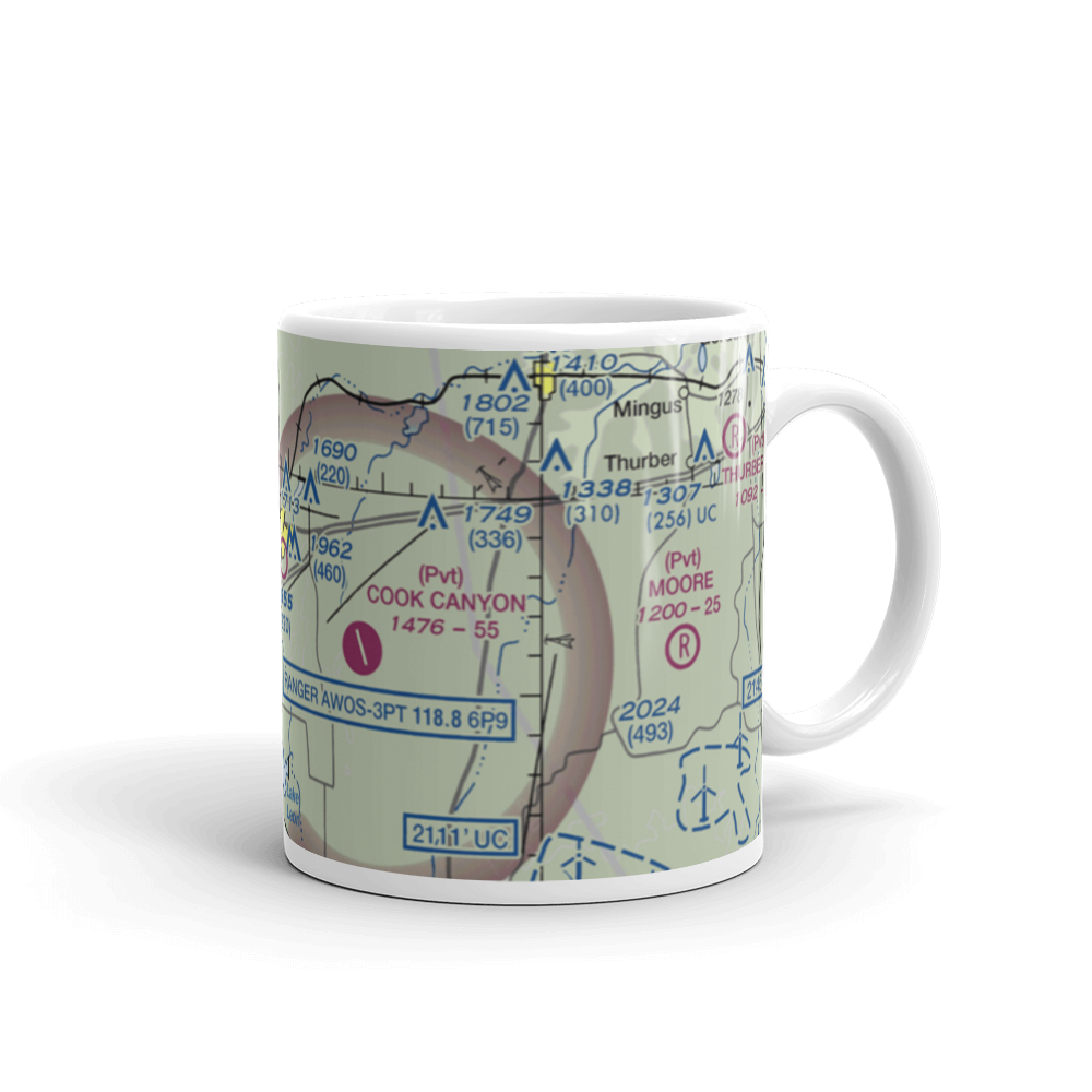 Ranger Municipal Airport (F23) VFR Sectional  Mug 