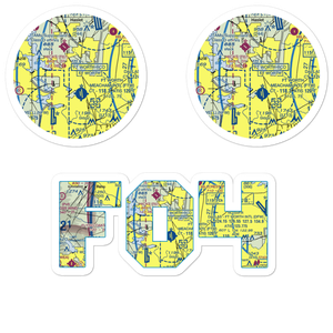 Saginaw Airport (F04) VFR Sectional Sticker Pack