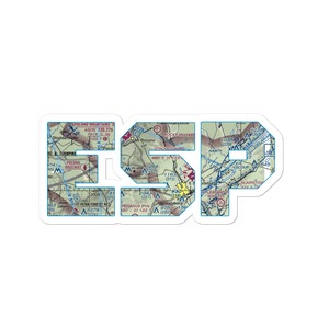 Birchwood-Pocono Airport (ESP) VFR Sectional Sticker