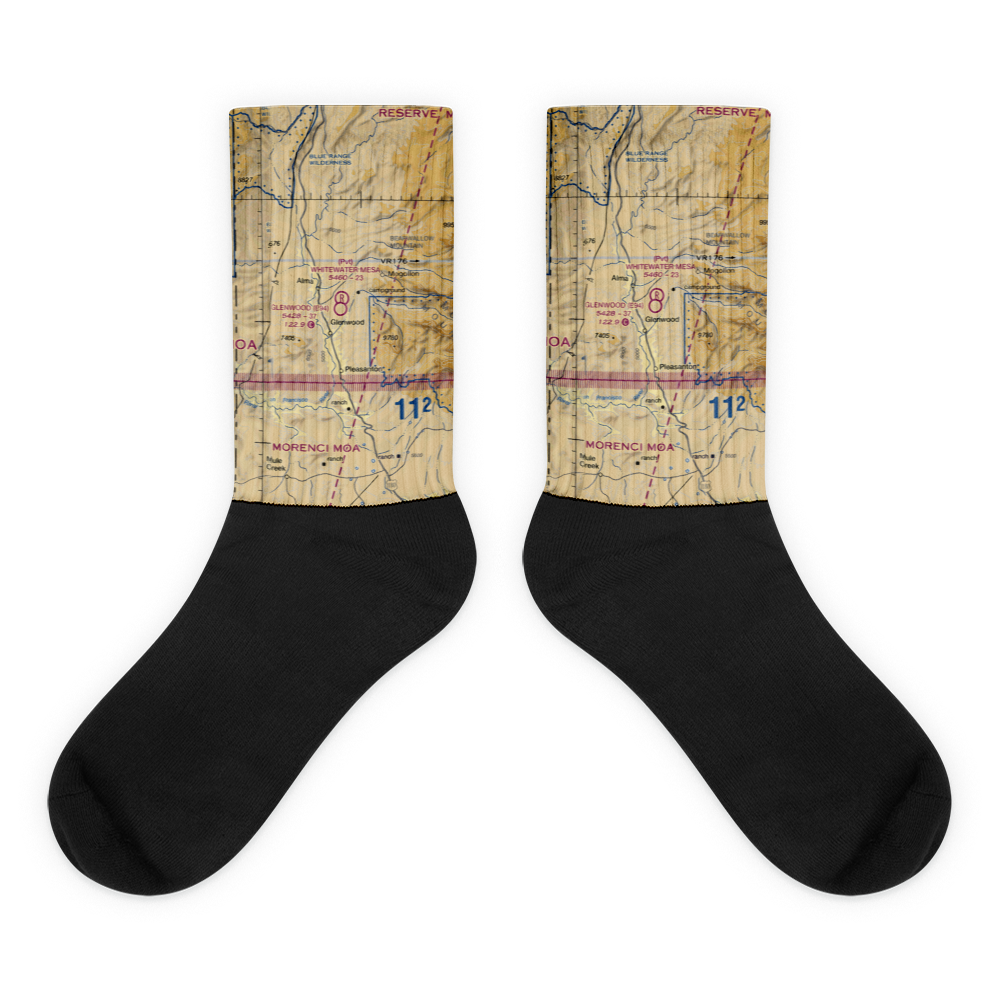 Glenwood Airport (E94) VFR Sectional Socks 