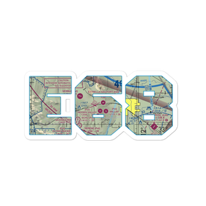 Estrella Sailport Gliderport (E68) VFR Sectional Sticker