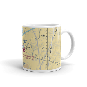 Conchas Lake Seaplane Base (E61) VFR Sectional  Mug