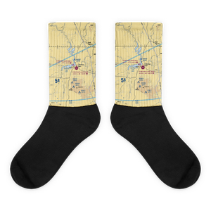 Conchas Lake Seaplane Base (E61) VFR Sectional Socks